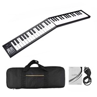 new 61 Key Foldable Electronic Piano Portable Piano Keyboard w/LED Display/Built-in Battery/Electron