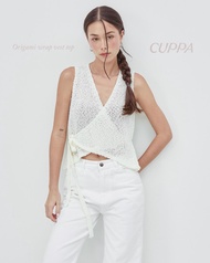 CUPPA - ORIGAMI Wrap Vest Top