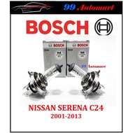 2pc Bosch Nissan Serena C24 Headlamp HeadLight Light Bulb 2001 - 2013