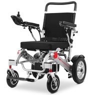 Electric Wheelchair for Adults Intelligent Power Lightweight Foldable  Terrain Motorized Wheelchair