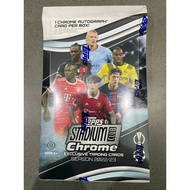 Topps UEFA Stadium Chrome Hobby 2023 / 24 soccer card box