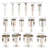 15-Piece Diamond Hole Saw Set - Glass Tile Marble Ceramic Core Drill Bits Kit for Drilling Holes in 