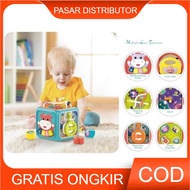 KIDS FRIENDLY Children's Toys ACTIVITY CUBE BOX Montessori Activity Educational Toys for Children