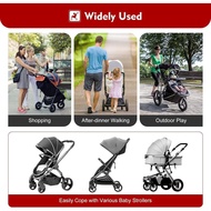 Buggy Board, Universal Buggy Board with Seat, for Children from 3-4 Years, Compatible with Almost Ev