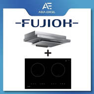 FUJIOH FR-FS2290R 90CM SLIMLINE HOOD + FUJIOH FH-ID5120 2 ZONE INDUCTION HOB