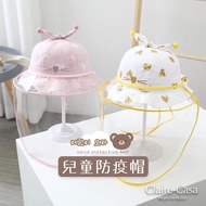 Children's Epidemic Prevention Hat Detachable Epidemic Prevention Cover Epidemic Prevention Mask [Ta