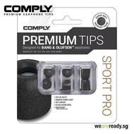 Comply Sport Pro Premium Memory Foam Earphone Tips for B&amp;O Play Beoplay E8， E6， E4， H5 &amp; H3， with Sw