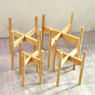 Material|Flower Stand. Potted Plant Stand.wooden Frame · ins Wind Wooden Heightened Frame.floor Flow