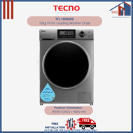 Tecno-TFL1006WD 10kg Front Loading Washer Dryer Combo