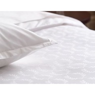 Sprei Jacquard Cotton 300TC standar hotel (sprei saja)