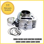 HONDA EX5 DREAM STANDARD BLOCK RACING BLOCK EX5 DREAM 50MM 53MM 54MM 55MM 56MM EX5 DREAM BLOCK SET T