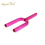 432Hz Crystal Tuning Fork 20mm Pink Natural Quartz Tuning Fork Yoga Meditation Tuning Fork Sound The