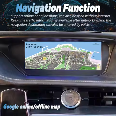 10.25inch Android 14 Screen For Lexus ES ES350 ES400 ES250 ES300h Carplay Stereo GPS Navigation Car 