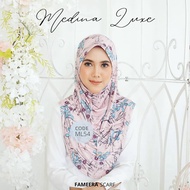 MEDINA LUXE PRINTED ML54 ( instant shawl ) FAMEERA SCARF