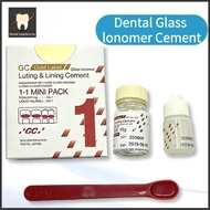 Dental Resin Adhesive Bonding Agent GC Fuji 1 Glass Ionomer Cement for Restorative Crowns Veneers