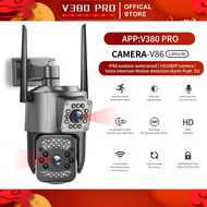 V380 PRO cctv camera for house HD 1080P Dual Lens indoor and outdoor cctv wireless connect phone wifi connect 360° connect