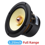 1PC 5.25 Inch Full Range Sound Speaker 4 8 Ohm 50W Aluminum Cone Bullet Speaker Bookshelf Hifi Home Audio DIY