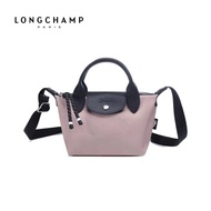 กระเป๋า Longchamp 7สีแบบดั้งเดิมสำหรับสุภาพสตรีกระเป๋าสะพายไหล่ Le Pliage Energy ชุดกระเป๋าแชมป์ยาวอเนกประสงค์