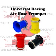 RACE BOY UNIVERSAL RACING THROTTLE BODY AIR HOSE TRUMPET HOSE VELOCITY TRUMPET 32MM-42MM
