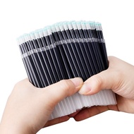 WISY 100支中性笔芯 100Pcs High-Capacity Gel Pen Refills Smooth Writing Stylus Tip Quick-Drying Black Ink 