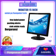 Monitor lcd/led 15 wide/kotak murah bergaransi