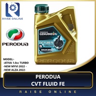 Perodua Auto Transmission Gear Oil ATF CVT-FE Fluid (1L) Perodua Ativa 1.0 Turbo New Myvi MG3 Alza 2