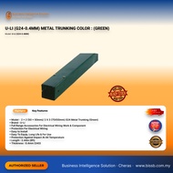 U-LI (G24-0.4MM) METAL TRUNKING COLOR : (GREEN)