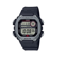 (2 Years Warranty) Casio Women Digital Watch DW-291H-1A Black Resin Strap (TWP-01)