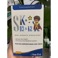 Sk D3K2 - Supplement vitamin D3 &amp; vitamin K2-MK7