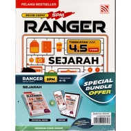 BUKU RUJUKAN ( 2026 ) : REVISI CEPAT SPM RANGER SEJARAH TINGKATAN 4.5 KSSM + EBOOK