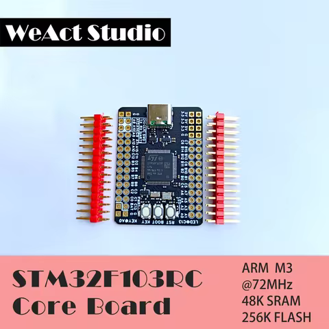 WeAct STM32F103RCT6 ARM STM32 Development Board Small System Board STM32 F103RCT6 STM32F103 STM32F1 