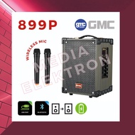 GMC SPEAKER 899P MULTIMEDIA BLUETOOTH WIRELESS MIC - CAN INPUT ELECTRIC GUITAR