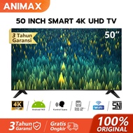 ANIMAX TV Smart 50 inch Android TV 4K UHD -Youtube - Google Assistant - Dolby Audio - Android 11.0 -