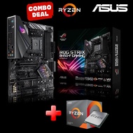 ASUS ROG STRIX B450-F GAMING AMD AM4 B450 ATX gaming motherboard + AMD RYZEN PROCESSOR COMBO SET