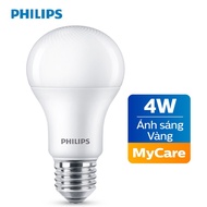 Philips LED MyCare 4W E27 A60 Bulb - Yellow Light