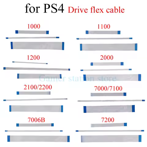 1-50 Set DVD Drive Big Motor/Laser Lens/Disk Motor Flex Cable for PS4 1000/1100/1200/2000/2100/2200/
