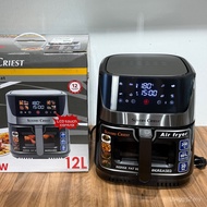 12L Air Fryer Skrin Sentuh Smart Air Fryer 12L Smart Electric Oven Electric Fryer untuk Eksport