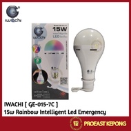 IWACHI - [ GE-015-7C ] 15W / E27 / RAINBOW Intelligent LED Light Bulb