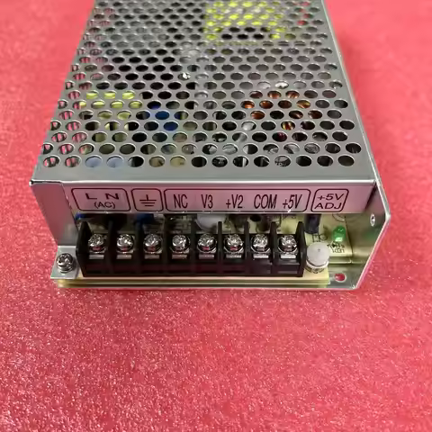 The RT-85A/85B/85C/85D Mean Well power supply has three output groups of 5V, 12V, 15V and 24V /T-60B