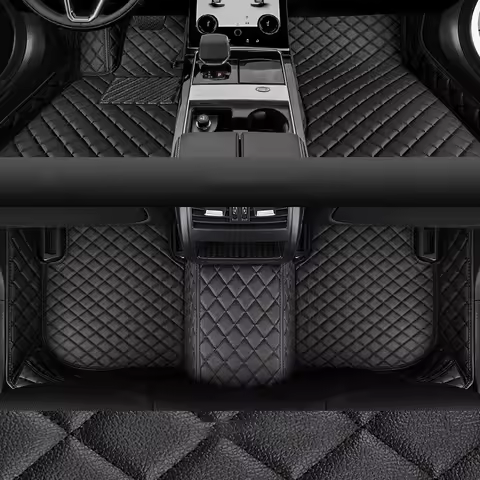 Custom 5D Car Floor Mat For Fiat Tipo 500 Bravo Punto Man Auto Interior Accessories