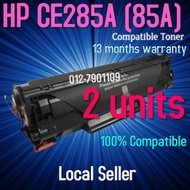 2units HP CE285A 85A 285 CE285 A CE 285A Compatible Laser Toner M1136 P1100