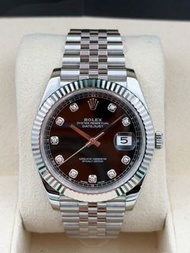 [SOLD OUT]二手 USED ROLEX 勞力士 DATEJUST 126334 黑色面鑽石字 2017年10月