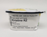LETTUCE KRISTINE RZ THERMO PILL 1000 PILLS PELLETTED BY RIJK ZWAAN