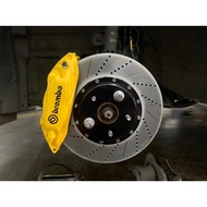 Brembo Brake kit F50 4pot ORI Front Depan for car model Honda Toyota Vw BMW Benz 355/330 /380mm Brak