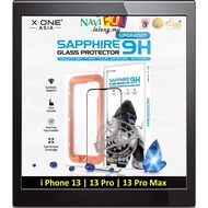 [ for iPhone 12 13 14 15 16 17 Plus Pro Max] X.One 9H Sapphire Series Tempered Glass with Dust Free 