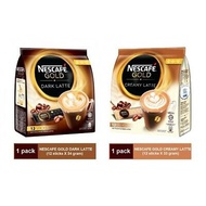 Nescafe Gold Dark / Creamy Latte Premix Coffee (exp:2020)