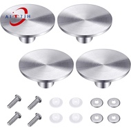 4 Sets Dutch Oven Knob Stainless Steel Replacement Knob Pot Lid Handle for Le Creuset, Aldi, Lodge Enameled Dutch Oven