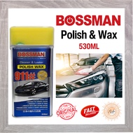 ALife Bossman Polish Wax Cleaner Luster Car Care Stain Remover Polish Car Body Pengilat Kereta 530ml
