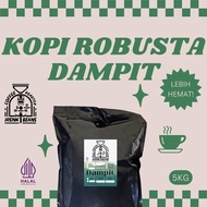 Dampit Robusta Coffee 5000g 5KG Ground Beans
