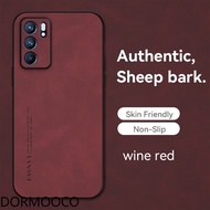 Case OPPO Reno 6Z 6 5G 4G Soft Phone Case Sheep Bark Luxury Leather Cover Camera Protection Casing For OPPO Reno6 Reno6Z Reno 6 Z CPH2235 CPH2251 CPH2237